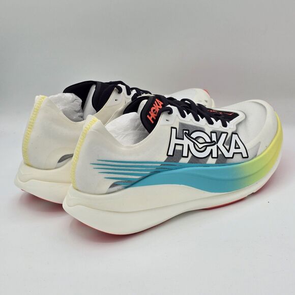 HOKA Rocket X 2 Carbon Plate Running Shoes Yuzu Cielo Blue Women’s 8 Men’s 7 main image 4
